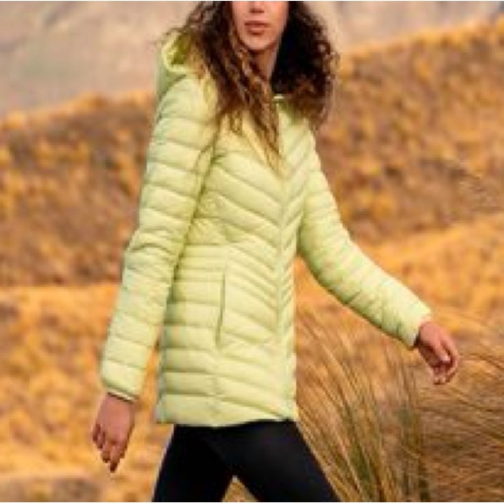 Lands' End Ultralight Packable Down Jacket Coat Y… - image 1